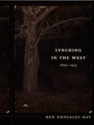 cover image of Lynching in the West
